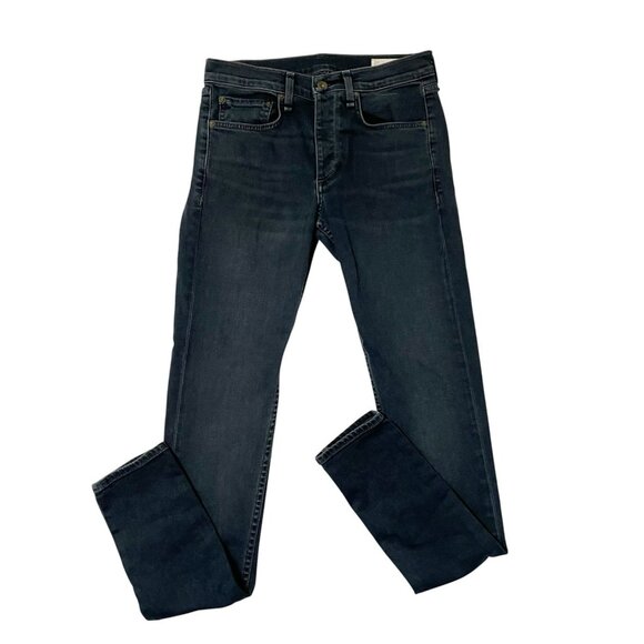 Rag & Bone Skinny Leg Extra Slim Stretch Jeans Fit 1 Dark Blue Gray size 29x34 - Picture 1 of 6
